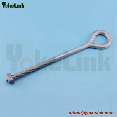 OEM Hot dipped galvanized 3/4" Oval Eye bolt For  Rigging hardware