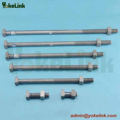 ANSI C135.1 HDG meet ASTM A153 Square head machine bolt