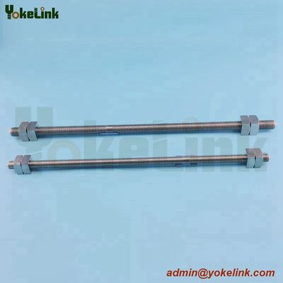 customized precision casting double arming bolts for power line transmission