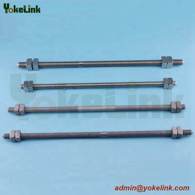 ASTM standard double arming bolt WITH SQUARE NUTS