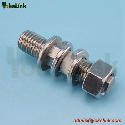316 stainless steel stud bolts for line post insulator