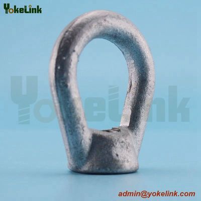 Galvanized pole line hardware forging oval eye nut  for deadend hardware
