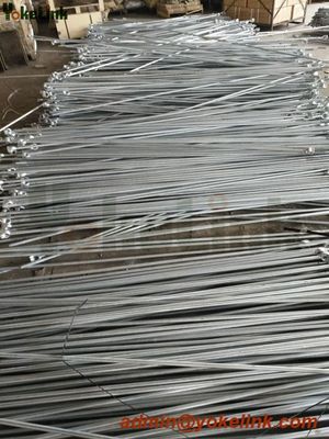 Forged Thimble Eye Anchor Rod Earth Screw Anchor Rod Hot dip galvanized