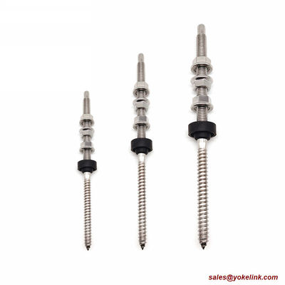 Solar Panel Structure Solar Iron Roof Hanger Anchor M10 Bolt Customized Available