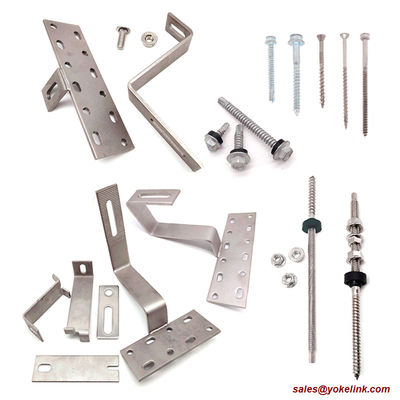 Solar Fastener Stainless Steel Solar Ground/Roof Mount Hanger Bolts