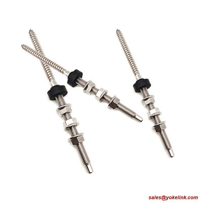 Solar Panel Structure Solar Iron Roof Hanger Anchor M10 Bolt Customized Available