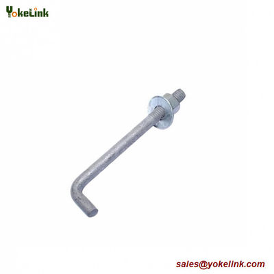 Astm F1554 Gr 36 55 105 Anchor Bolts Foundation Bolts L Type M16 M20 M22