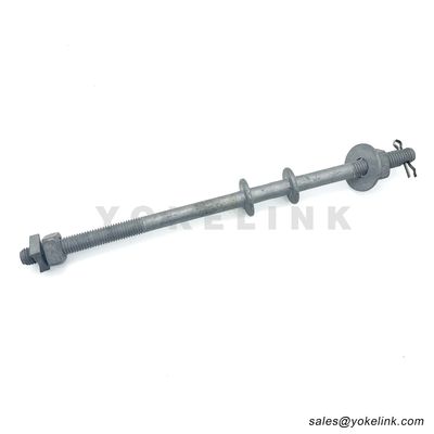 ANSI C135.31 Single Upset Spool Bolt 5/8'' x 12'' for poleline Hardware