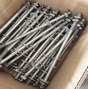 ANSI C135.31 Double-Upset Spool Bolt For Poleline Hardware