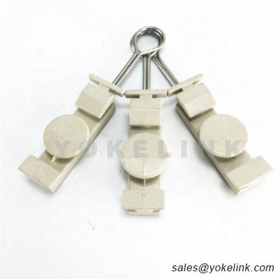 S Adss Ftth Type Anchor Drop Wire Clamp for Aerial Drop Hardware