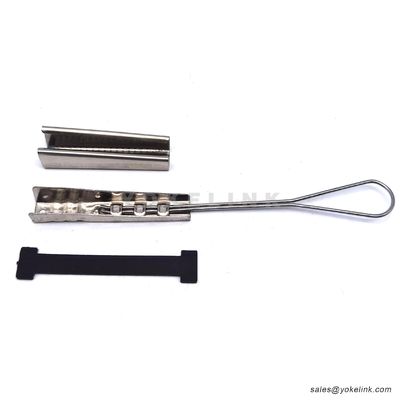 Stainless Steel 1-2 Pair Drop Wire Clamp for Aerial Drop Hardware