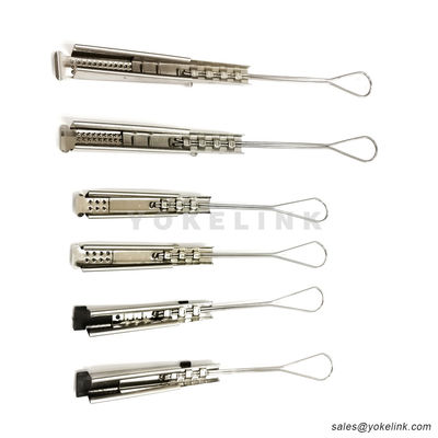 Stainless Steel 1-2 Pair Drop Wire Clamp for Aerial Drop Hardware