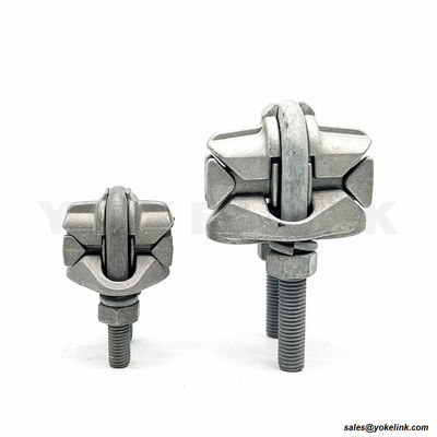 LC52AX Parallel Groove Aluminum Clamp Single Center 3/8 Bolt