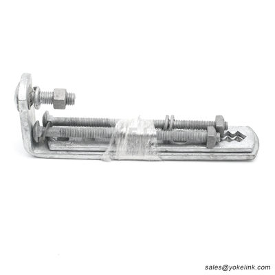 Crossarm Mounting Bracket for Arrester or Fuse Cutout