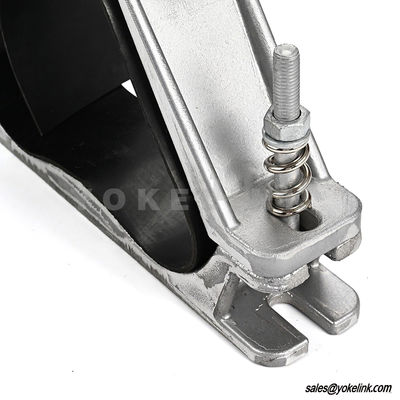 Trefoil Double Bolt PVC Aluminium Cable Cleats 15mm to 155mm