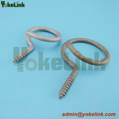 hot dip galvanized carbon steel Bridle Rings for Low-Voltage Cable Support