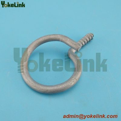 hot dip galvanized carbon steel Bridle Rings for Low-Voltage Cable Support