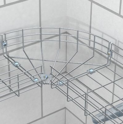 Steel Wire mesh cable tray connector clamp for cable tray system