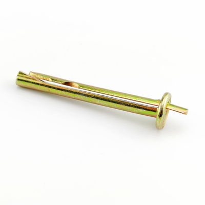 Expansion fastener suspending yellow zinc plated ceiling wall anchor 6*40 6*60