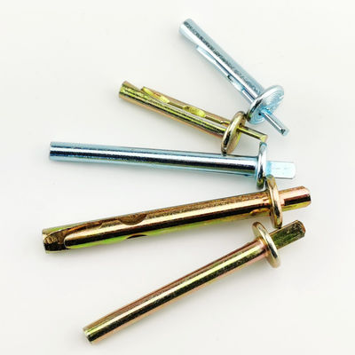 Ceiling Anchor Zinc Plated Steel Concrete Bolts carbon steel Safety Nail Anchors