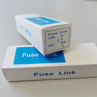 8A K type, T type, 11kv 33kv Button Head Fuse Link For Drop Out Fuses