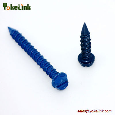 Hex Washer Head Concrete Screw Hi-Lo Thread Screws Ruspert Tapcon Screw with Drill bit