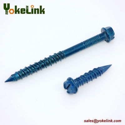1/4" Hex Washer Head Concrete Screw Hi-Lo Thread Screws Ruspert Tapcon Screw