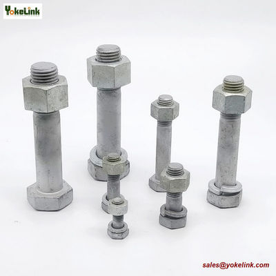 M12 ASTM F3125M Grade A325M Hot Dipped Galvanized Steel Structural Bolt w/A563 DH Nut & F436 Washer
