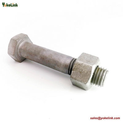 M20 ASTM F3125M Grade A325M Hot Dipped Galvanized Steel Structural Bolt w/A563 DH Nut & F436 Washer