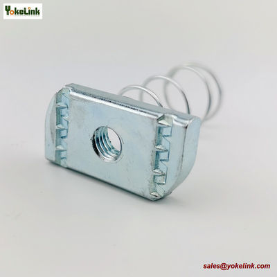 Carbon Steel M8 Strut Nut Spring Channel Nut For solar mounting fastener