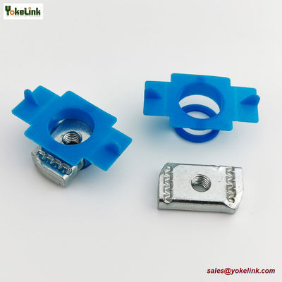 Zinc plating Steel M10 Strut Channel Spring Nut M10 with plastic wing