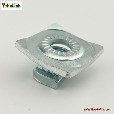 Zinc Plated Combo Nut Washer 1/2" Combo Channel Nut Square Washer