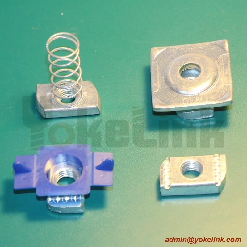 Factory price  Zinc plated M12 Combo Nut Washer For Channel Hardware Fitting