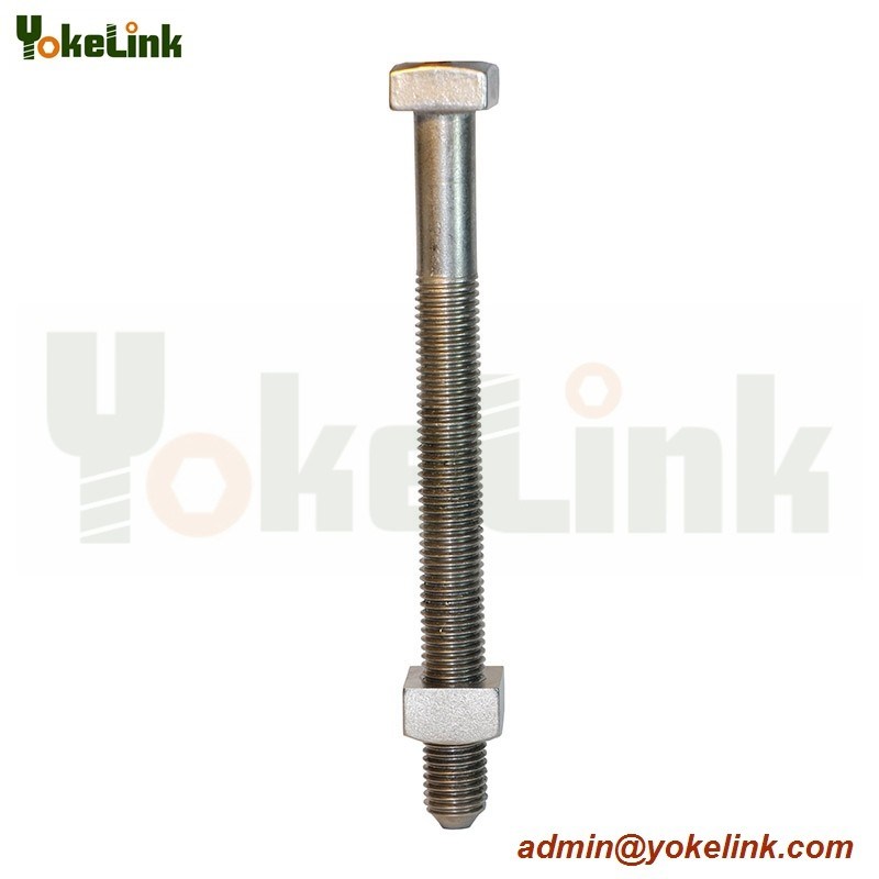 Made In China 304 Stainless Steel ASME B18.2.1 Sq bolt For Transmission tower