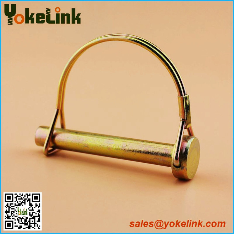 6 mm Round Wire Lock Pins Shaft Locking Pin Double Wire Snapper Pins for Farm Trailer