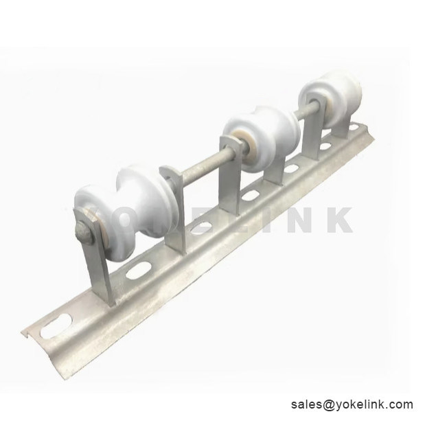 2,3,4 Hot DIP Galvanized Electric Power Accessories Spool Secondary Rack For Poleline Hardware