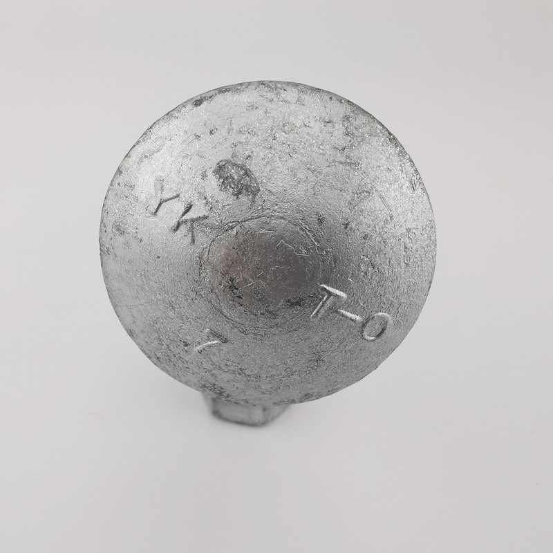 3/4" Step Tower Bolt with two hex nuts per ASTM A394 Type 0