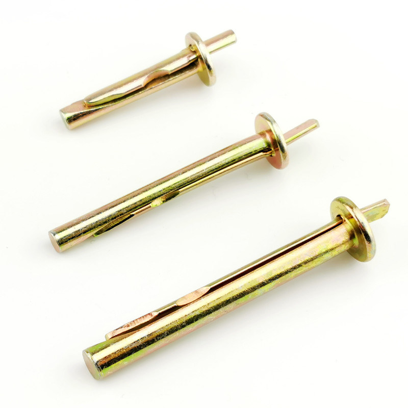 Ceiling Anchor Zinc Plated Steel Concrete Bolts carbon steel Safety Nail Anchors