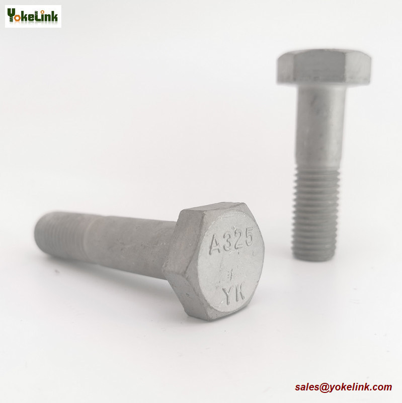 M22X2.5 ASTM F3125M Grade A325M Hot Dipped Galvanized Steel Structural Bolt w/A563 DH Nut & F436 Washer