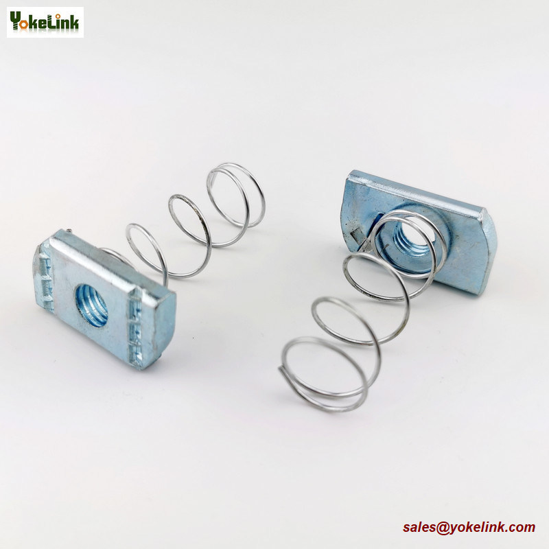 Carbon Steel 5/16" Strut Nut  Zinc Plating Spring Channel Nuts 5/16 inch