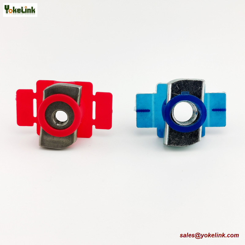 Stainless Steel Strut Channel Nuts 5/16 Spring Nuts 5/16 with plastic Cover