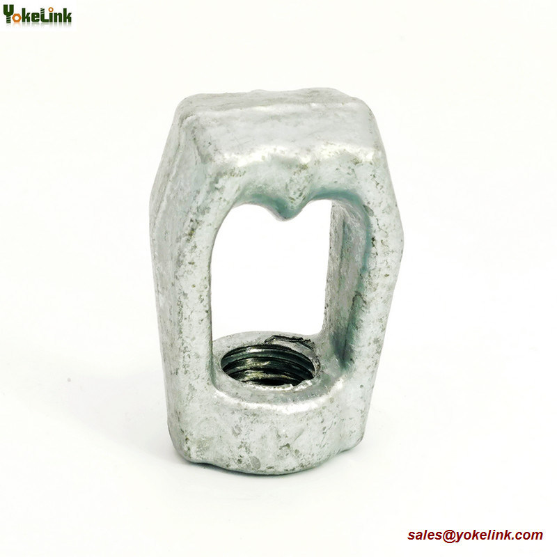 Double Thimble Eye Nut 3/4" Twin Eye Nut for Overhead Line Fitting